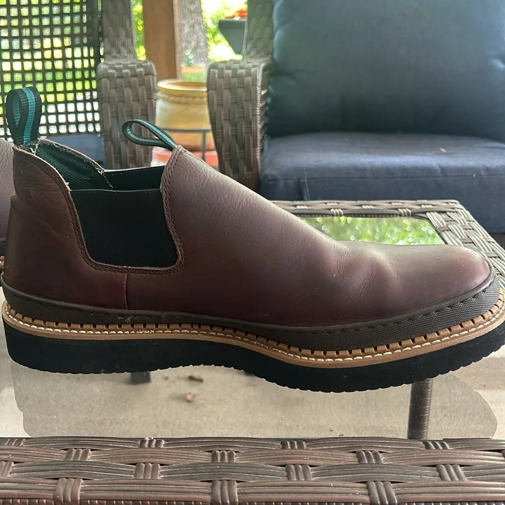Georgia Boot Giant Wedge Romeo Boot Slip-On/Steel Toe/Waterproof‎  Size 16M